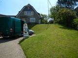 Tuinonderhoud in de zuidduinen van Noordwijk.