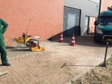 Herstelwerkzaamheden straatwerk Atag Nederland